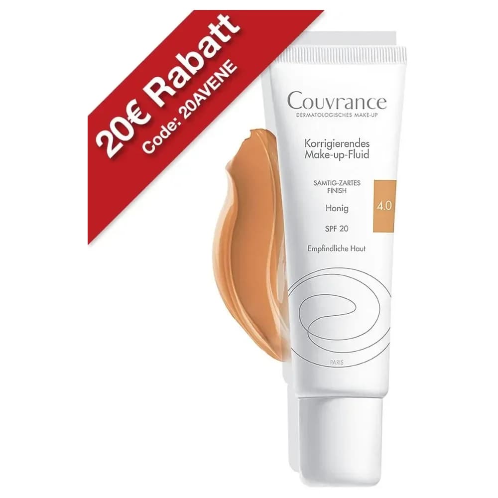 AVENE Couvrance korrigier.Make-up Fluid honig 4.0 30 ml