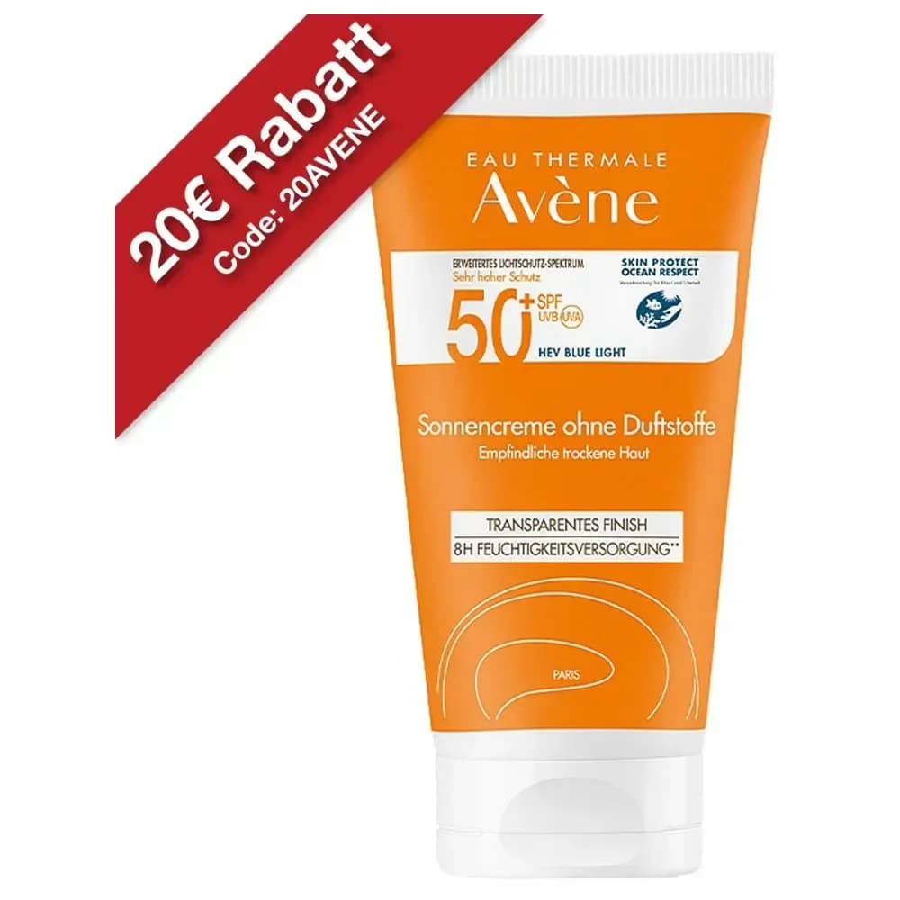 Avène Sonnencreme 50+ ohne Duft