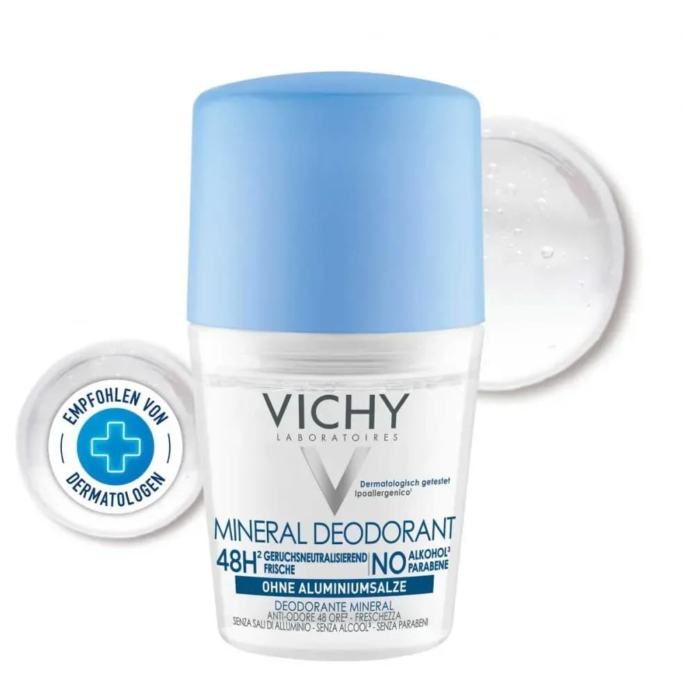 Vichy Deo Roll-On Mineral 48h ohne Alu