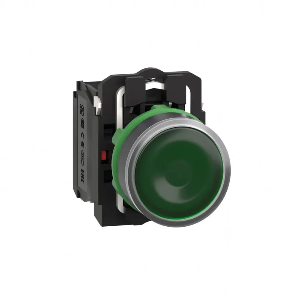 Illuminated pushbutton