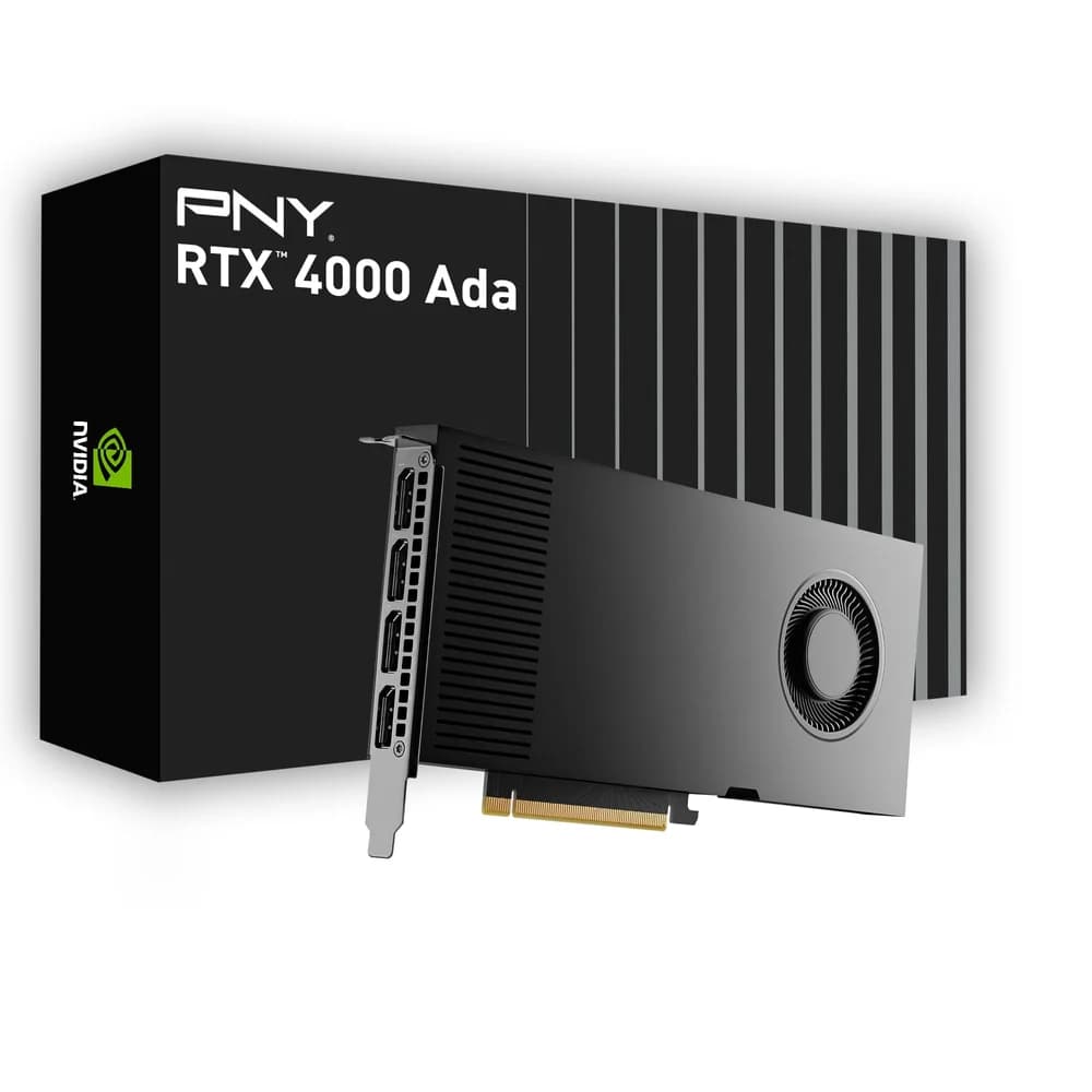 PNY RTX 4000 Ada Grafikkarte