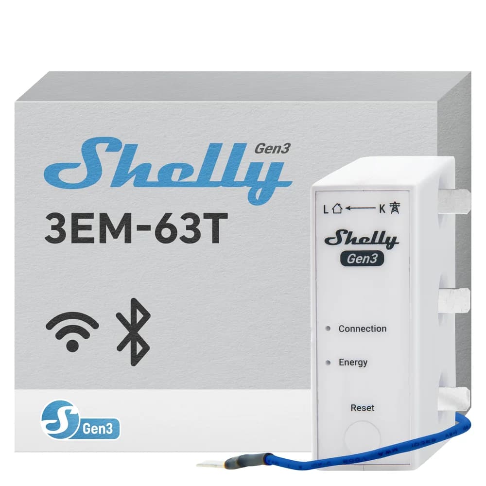 Shelly 3EM-63T Gen3