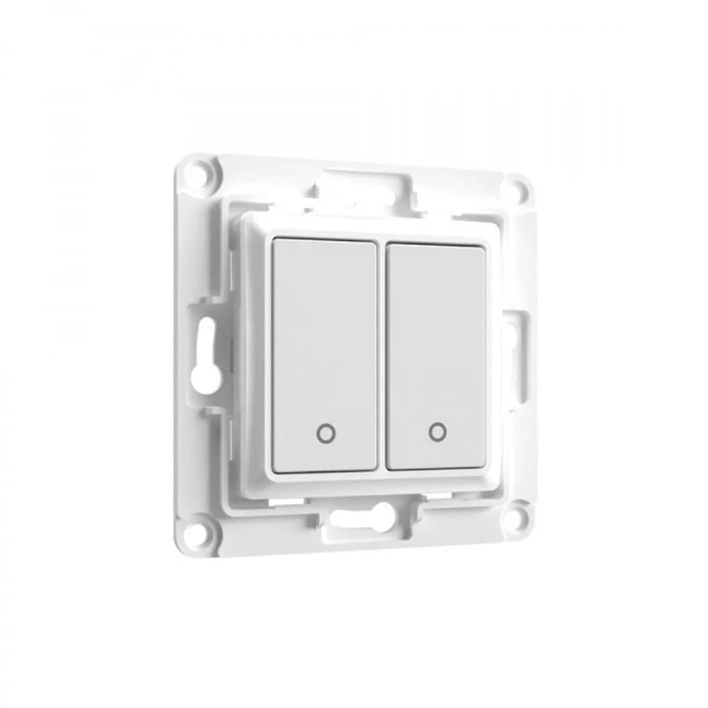 Shelly Wall Switch, 2-fach, weiß