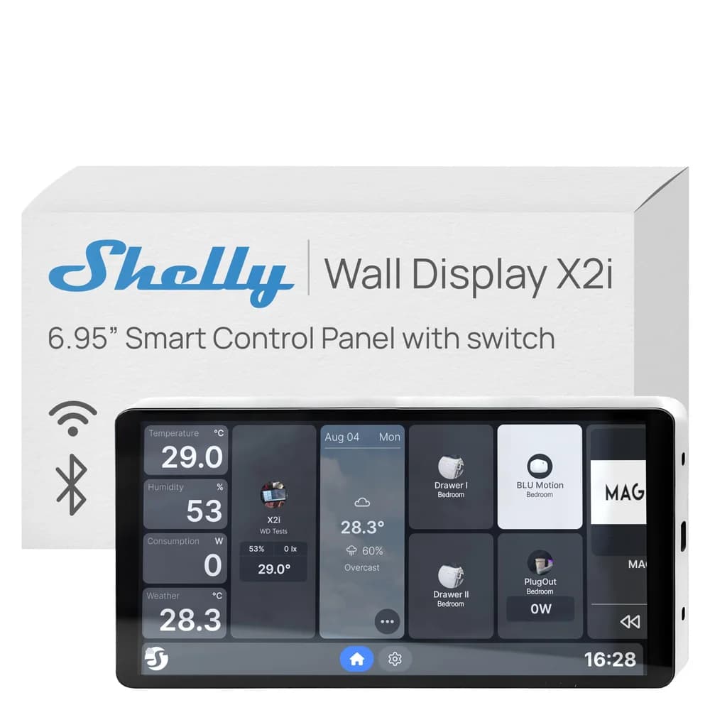 Wall Display X2i Silver - WiFi-Touchscreen