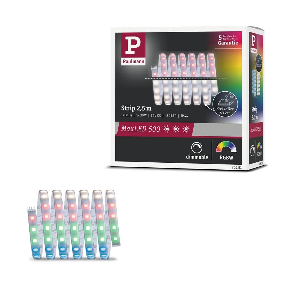 LED-Strip 70551 in Silberfarben max. 30 Watt