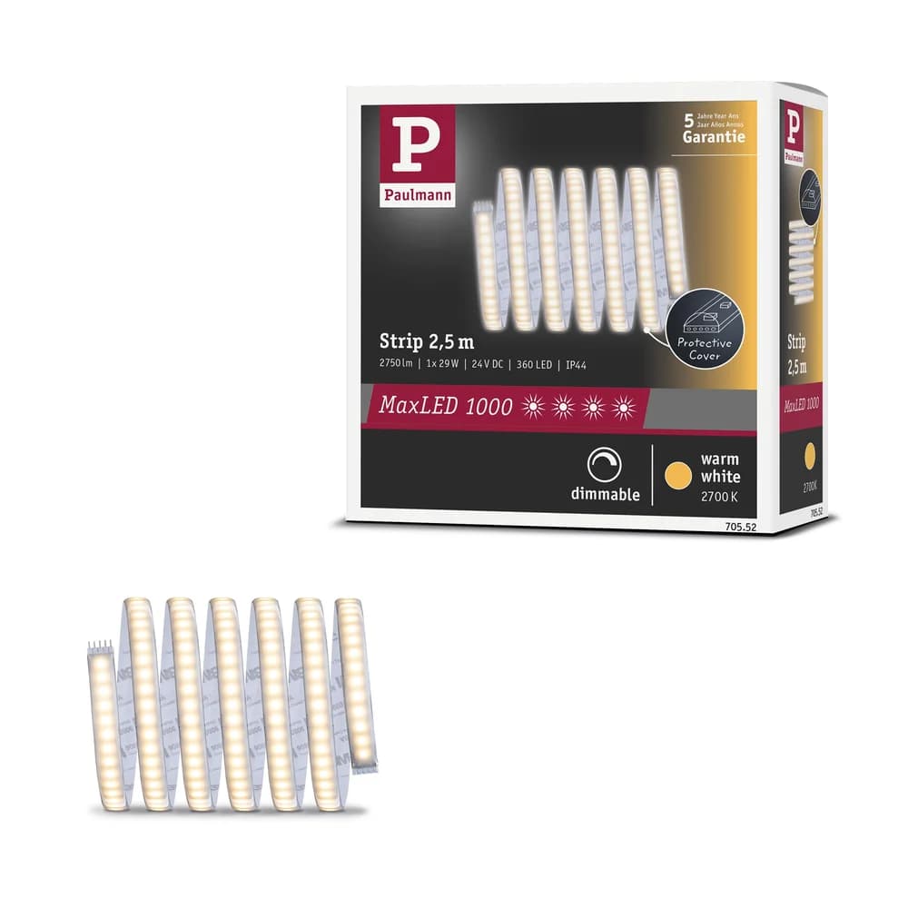 LED-Strip MaxLED 1000 Silberfarben max. 29 Watt