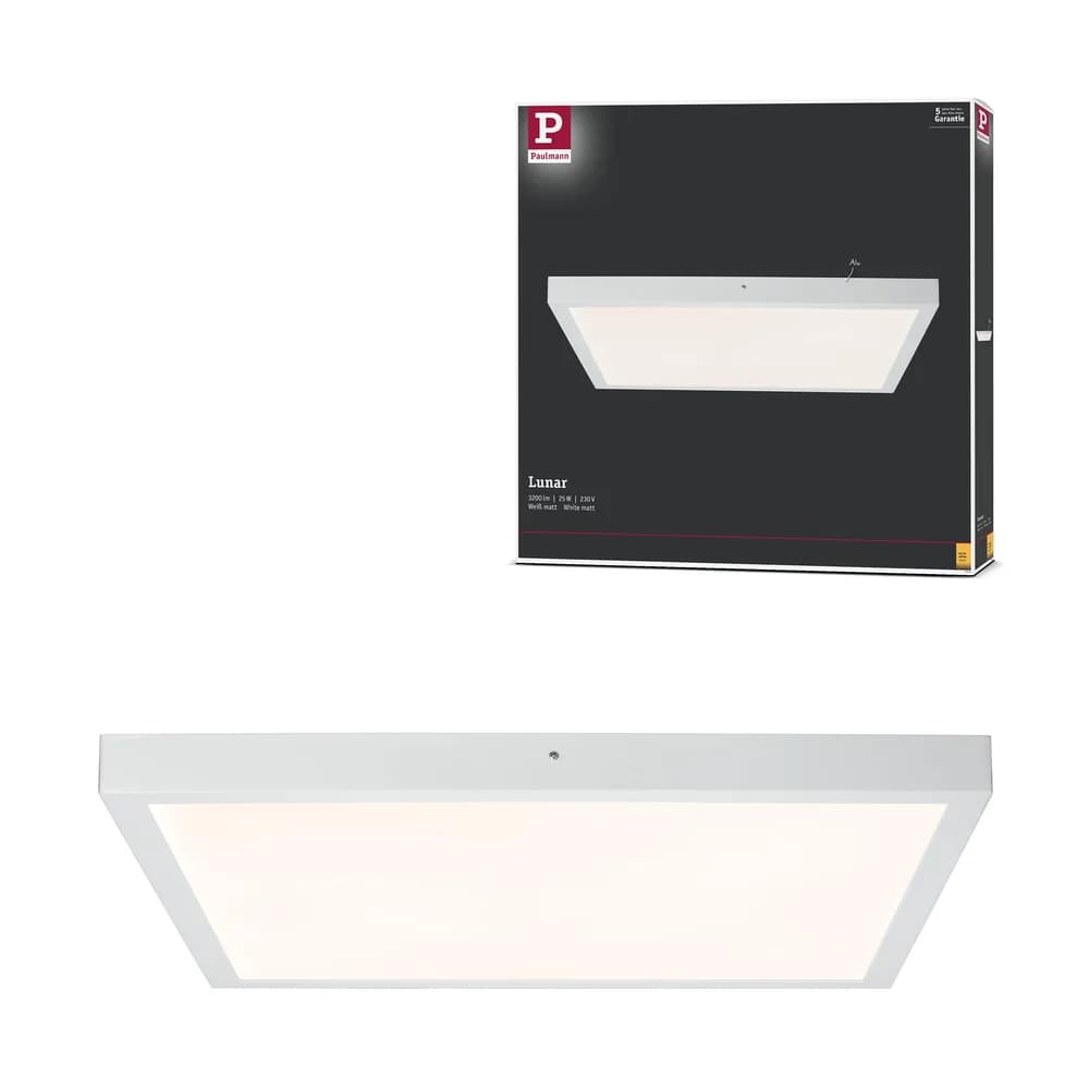 Paulmann LED Panel Lunar - Weiß