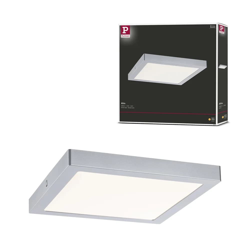 Paulmann LED Panel Abia - Silber