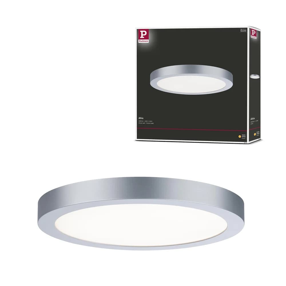 Paulmann LED Panel Abia - Silber