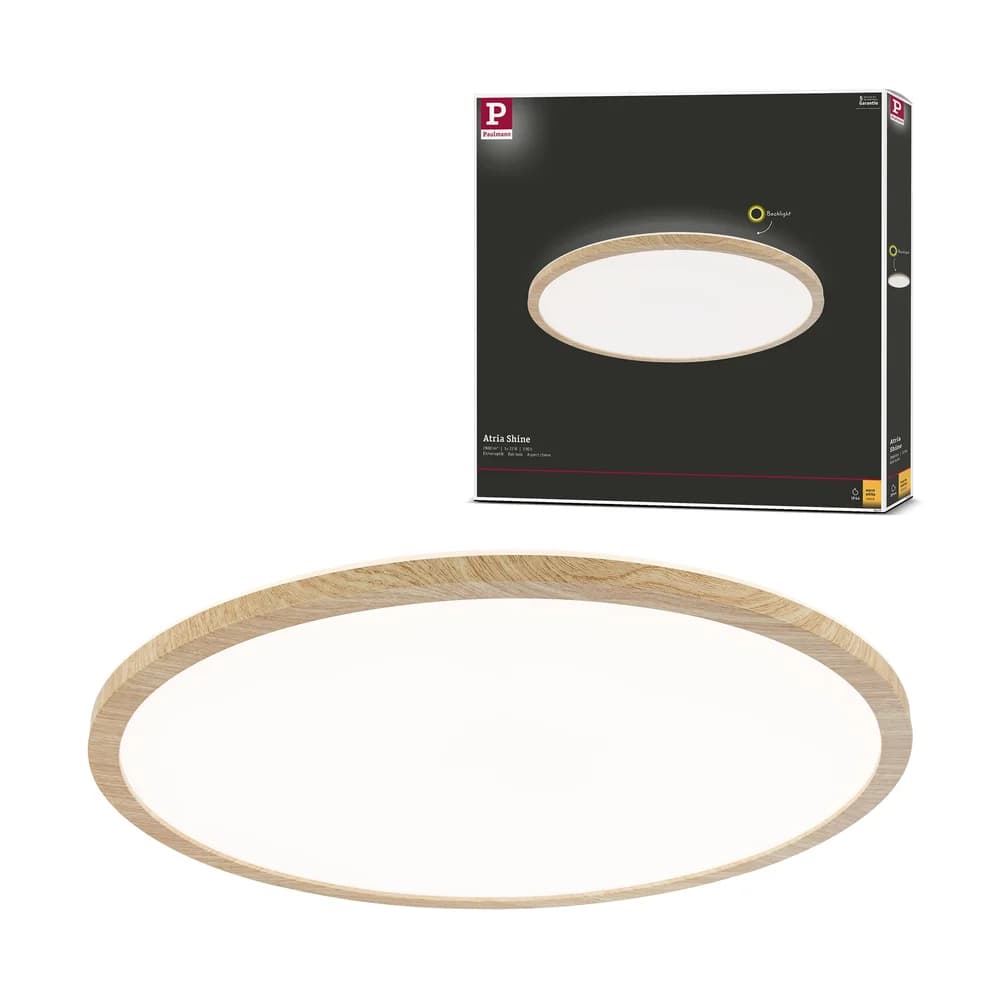 Paulmann LED Panel Atria Shine - Braun