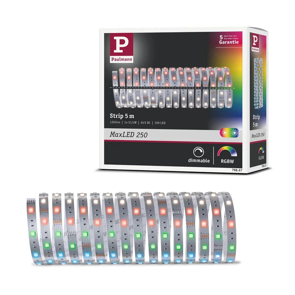 PLM 79867 - MaxLED 250 Stripe 5m RGBW IP20 31W
