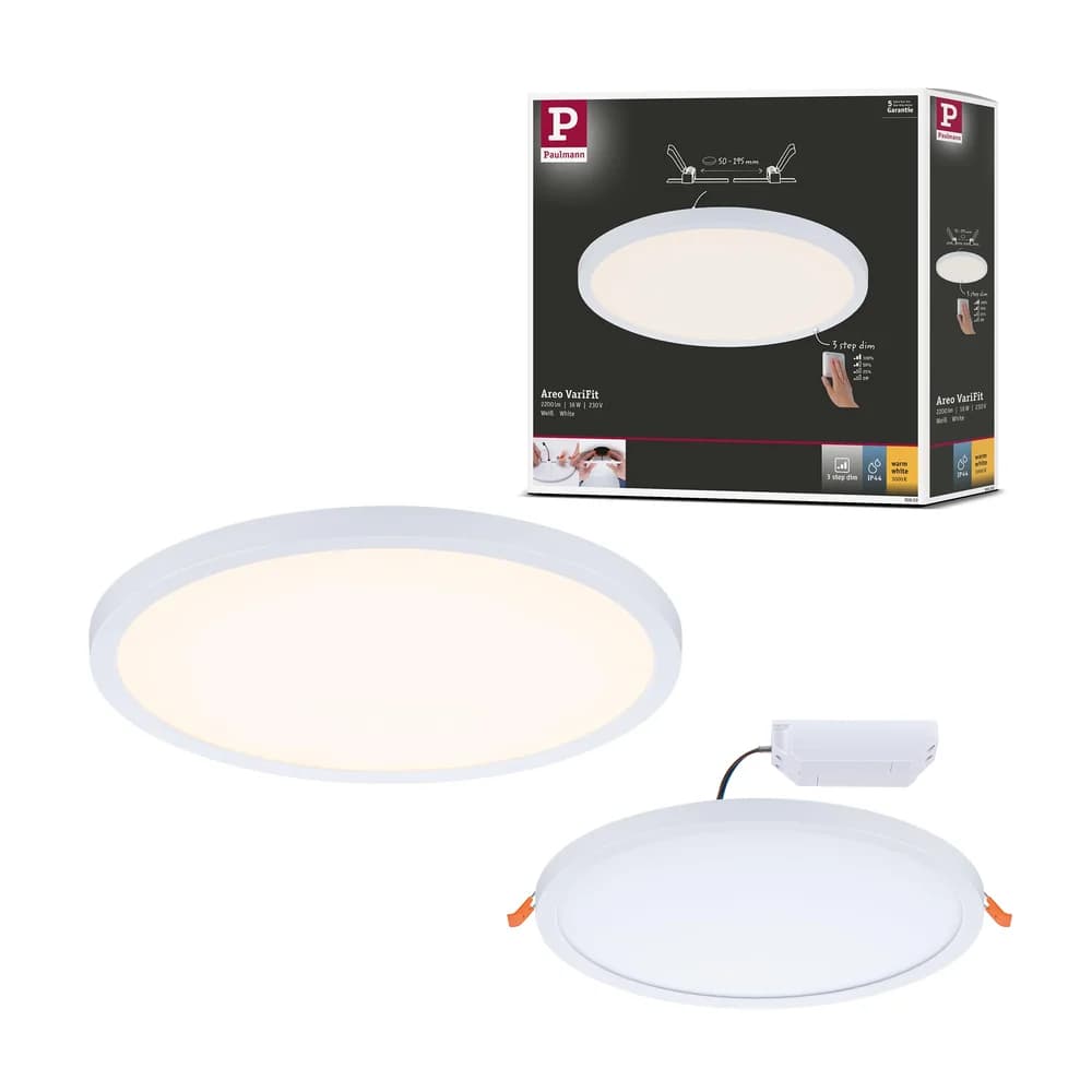 Paulmann VariFit LED Einbaupanel Areo - Weiß