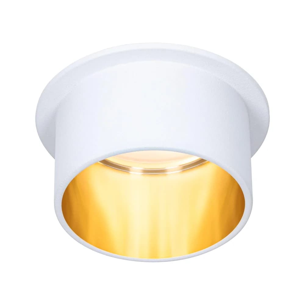 Paulmann LED Einbauleuchte Gil - Weiß/Gold