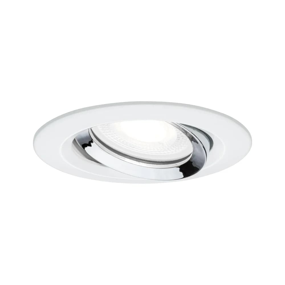 PAULMANN EBL Nova Plus IP65 schw 1x6 51mm Ws chr