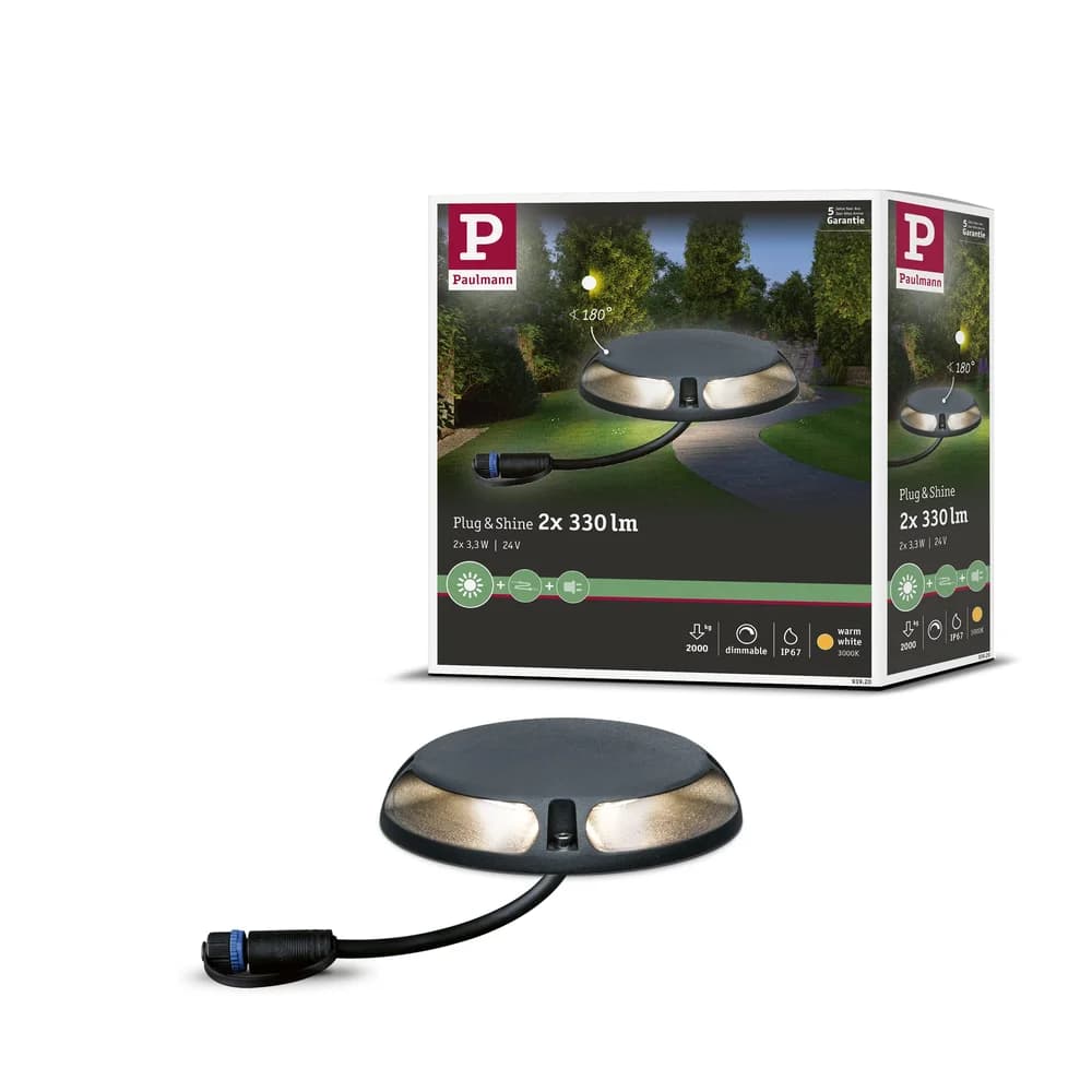 Wegeleuchte Plug&Shine max. 6 Watt