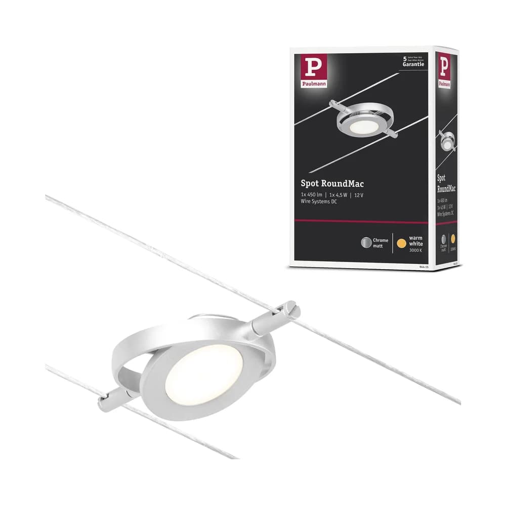 Paulmann, Beleuchtung Zubehör, Wire System RoundMac