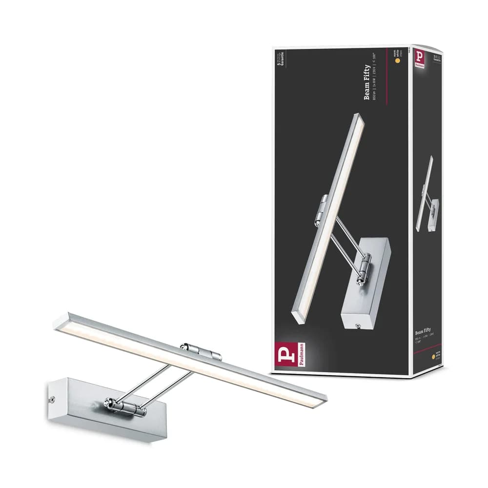 PAULMANN Galeria LED Bilderl Beam Fifty 8W Ni/Ch