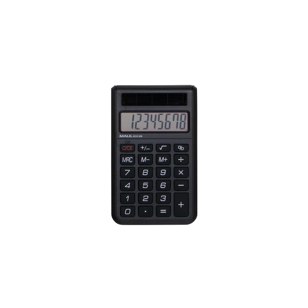 MAUL Taschenrechner ECO 250 schwarz