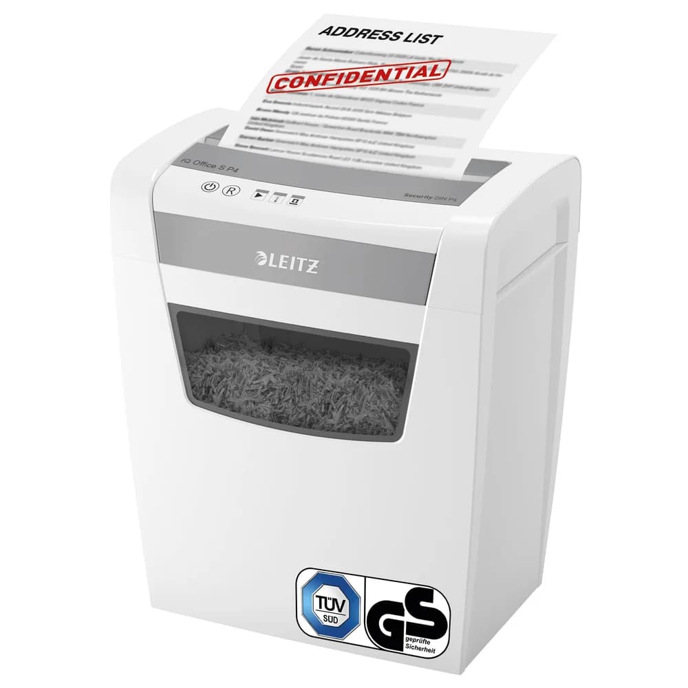 Leitz Iq Aktenvernichter Office S P4 80990000
