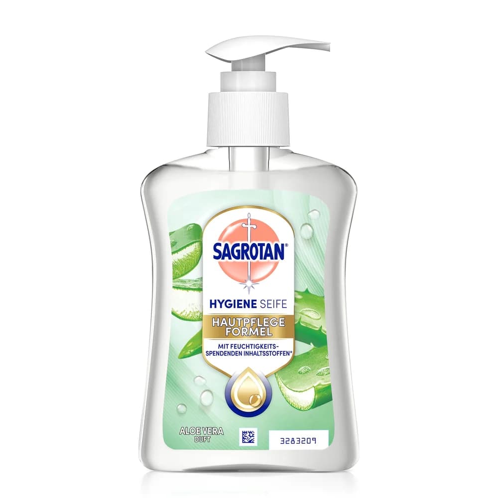 Sagrotan Flüssigseife »Aloe Vera« weiß