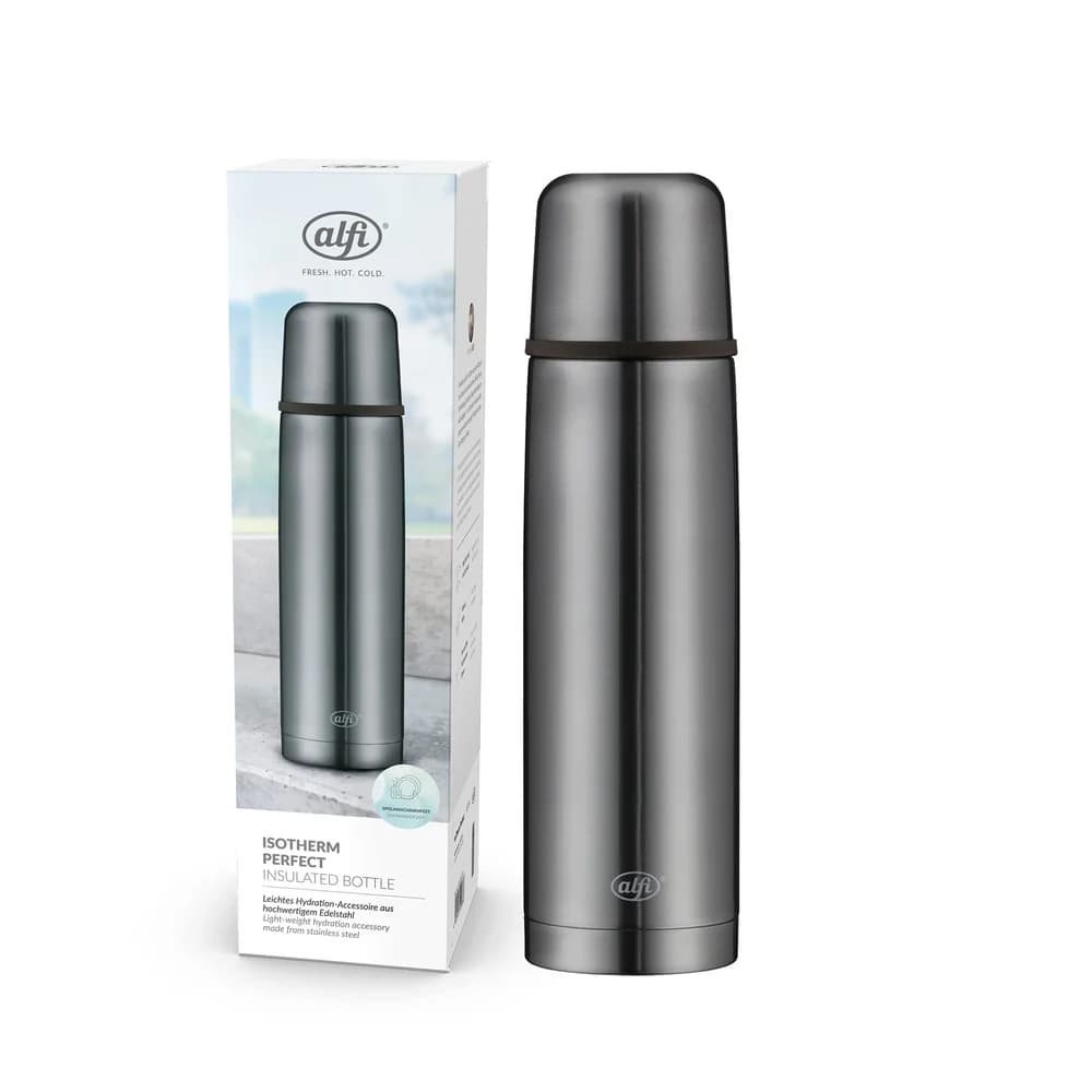 Alfi Isolierflasche Perfect grau 750 ml