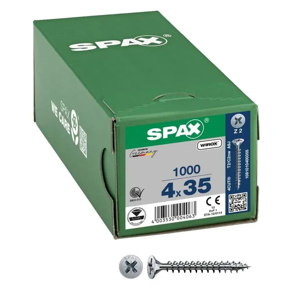 SPAX® Universalschrauben Z2 4x35 1000 St.