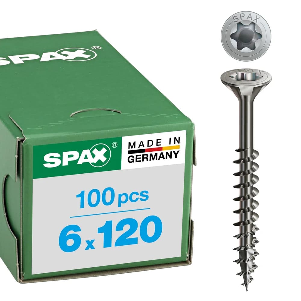 SPAX® Universalschrauben T30 6x120 100 St.