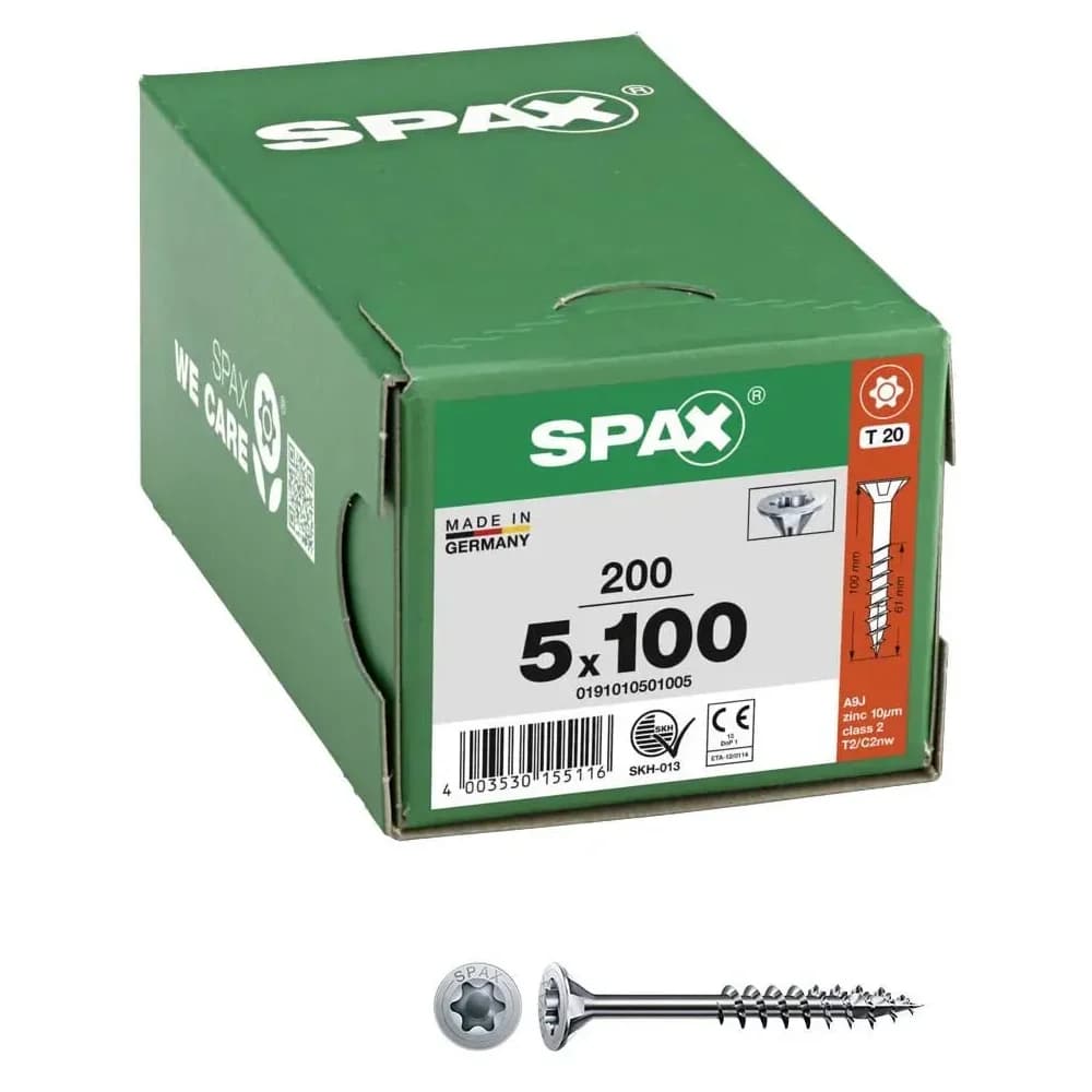 SPAX® Universalschrauben T20 5x100 200 St.