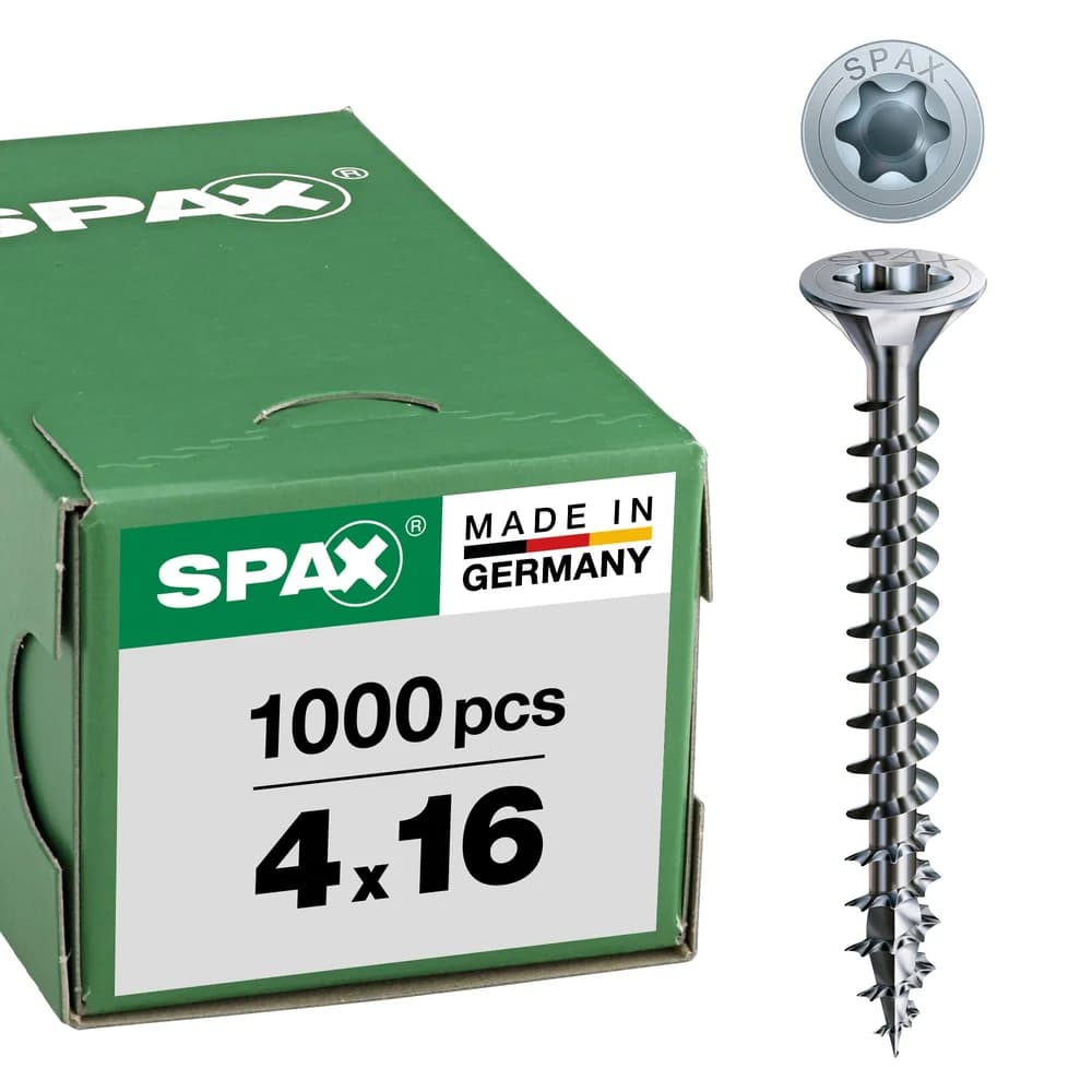 SPAX® Universalschrauben T20 4x16 1000 St.