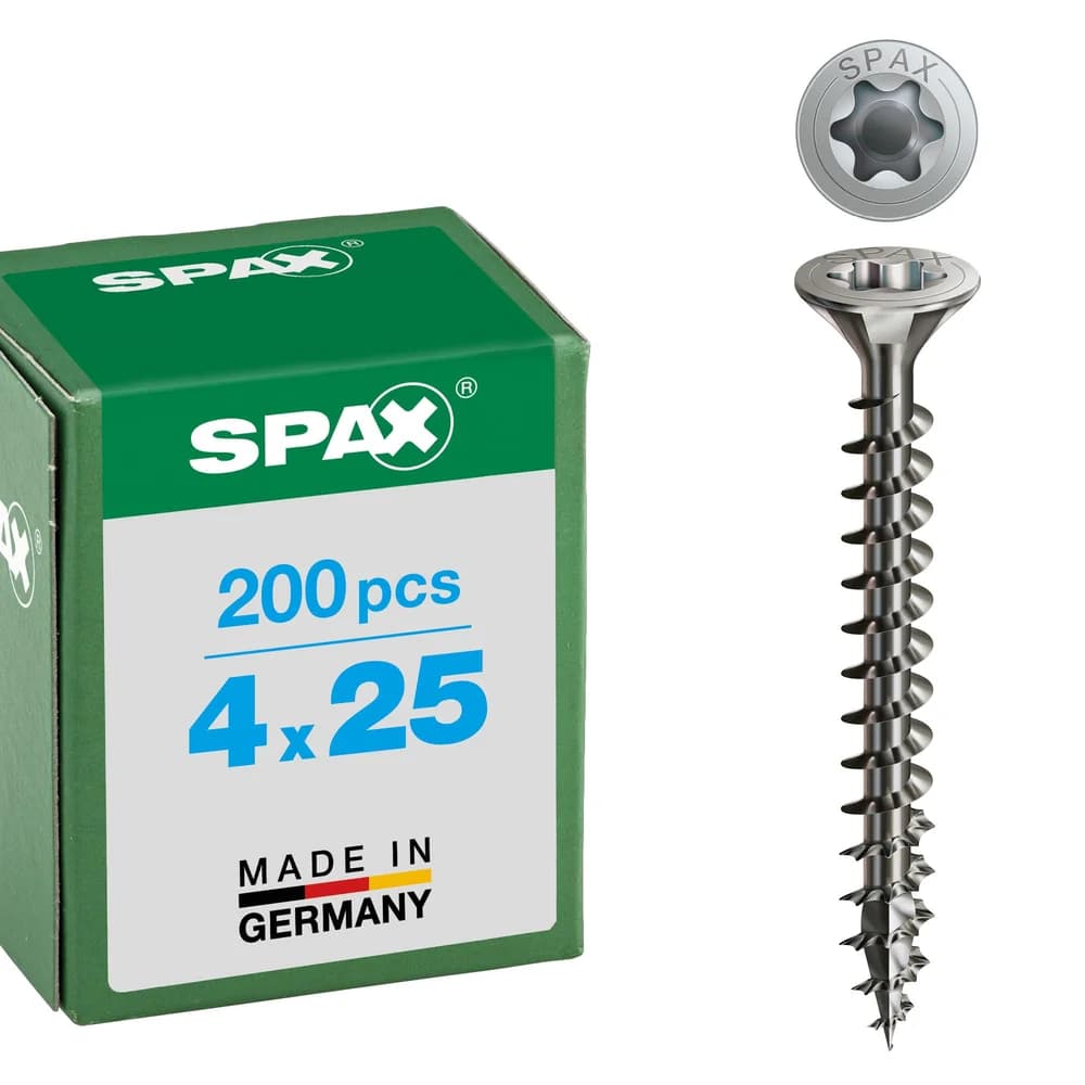 SPAX® Universalschrauben A2 T20 4x25 200 St.