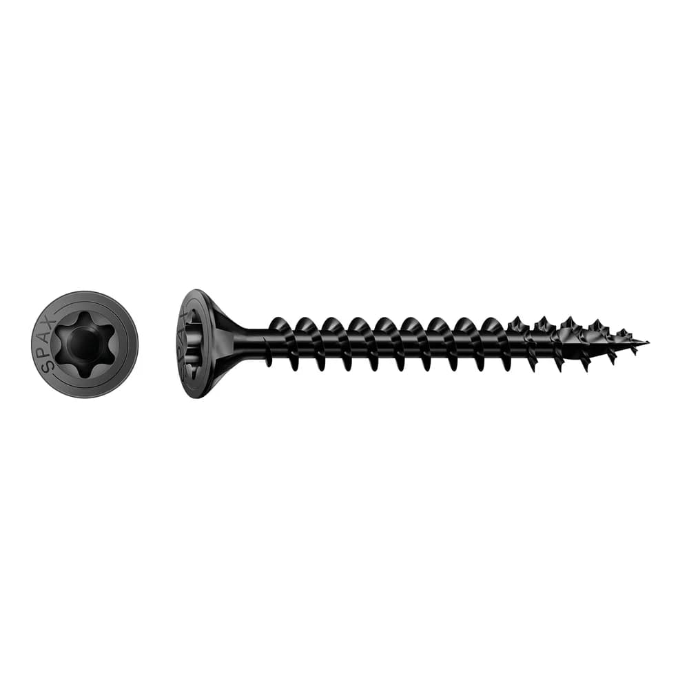 Spax Senkkopf T-STAR+ 4,0 x 20 Schwarz verzinkt HP