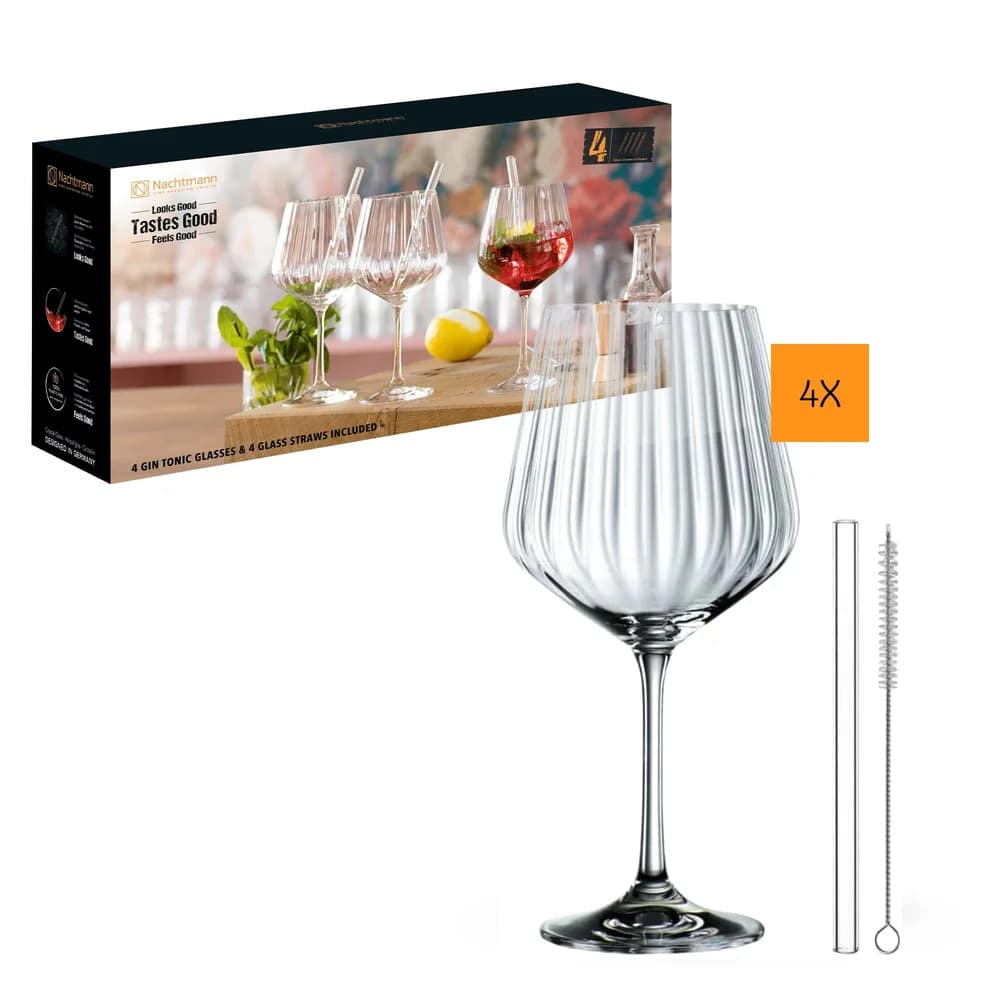 Gin-Tonic-Set - transparent