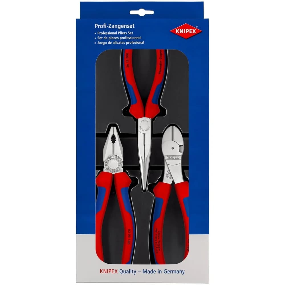 Knipex Zangen-Set 00 20 11 V01 Rot