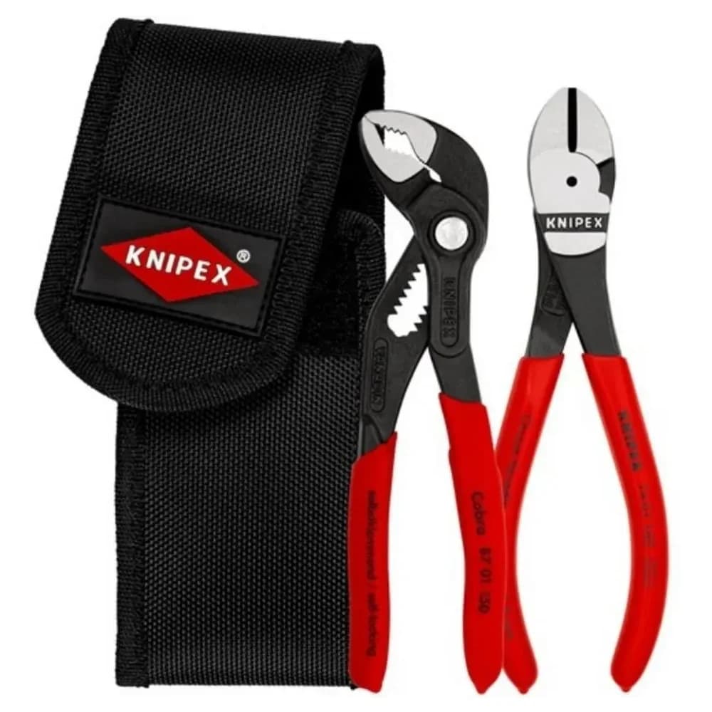 KNIPEX Zangenset in Gürteltasche