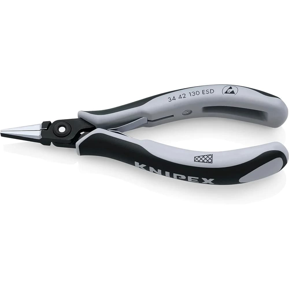 KNIPEX ESD Präzisions-Elektronik-Greifzange, flach
