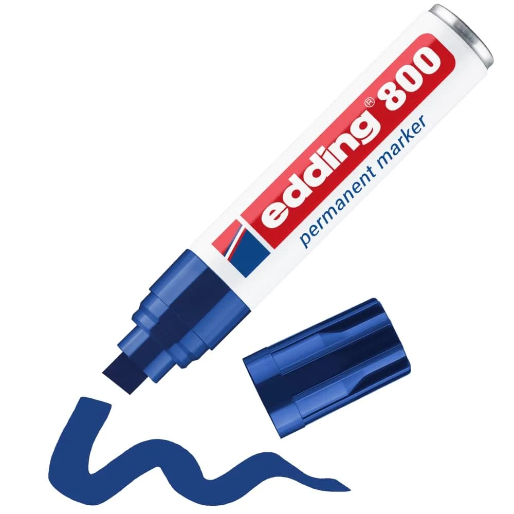 edding Permanentmarker, 800 blau