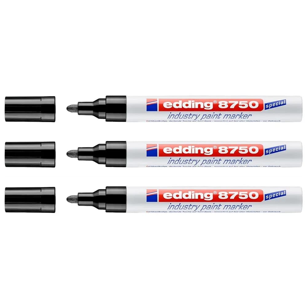 Industrie Lackmarker 8750 -  schwarz