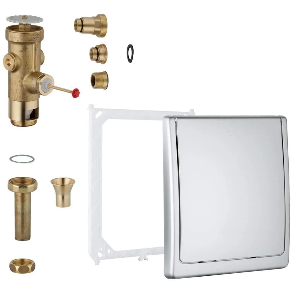 Grohe WC-Druckspüler, Chrom