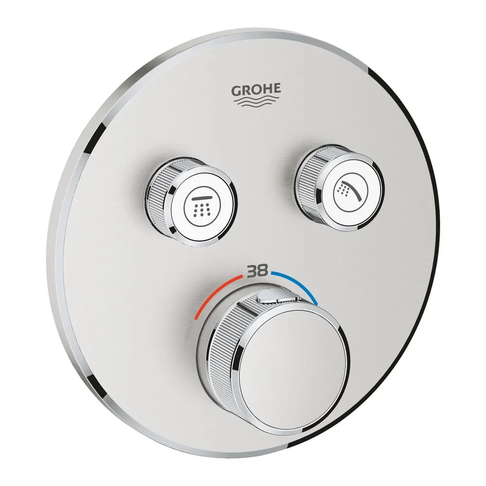 GROHE Smart Control Duscharmatur Supersteel 29119DC0