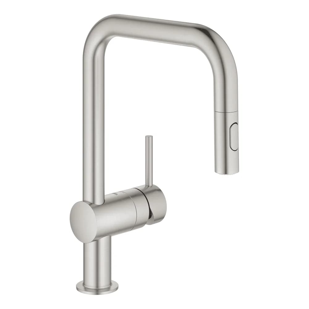 GROHE Minta Küchenarmatur Supersteel 32322DC2