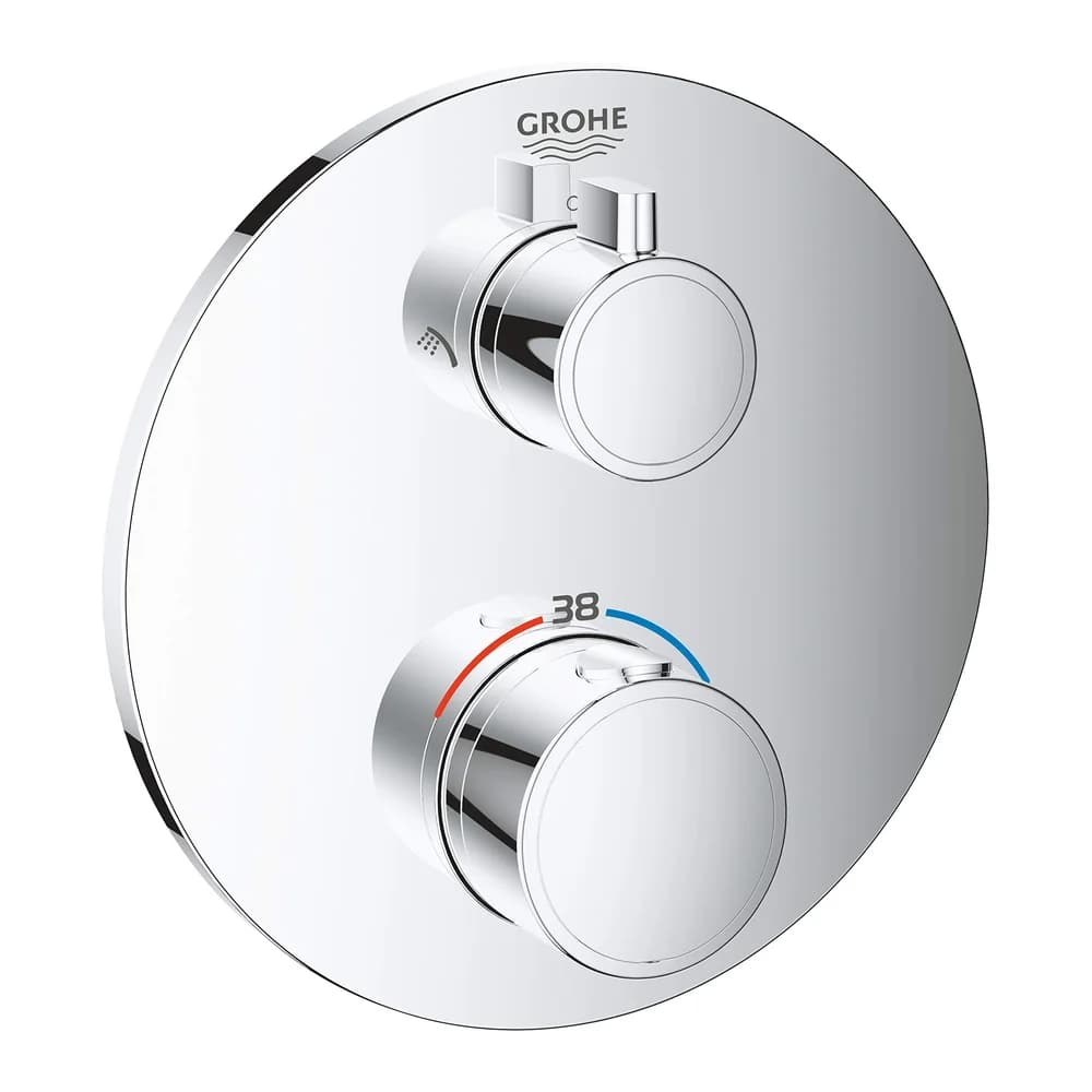 GROHE Grohtherm Dusch- und Badewannenarmaturen Chrom 24076000