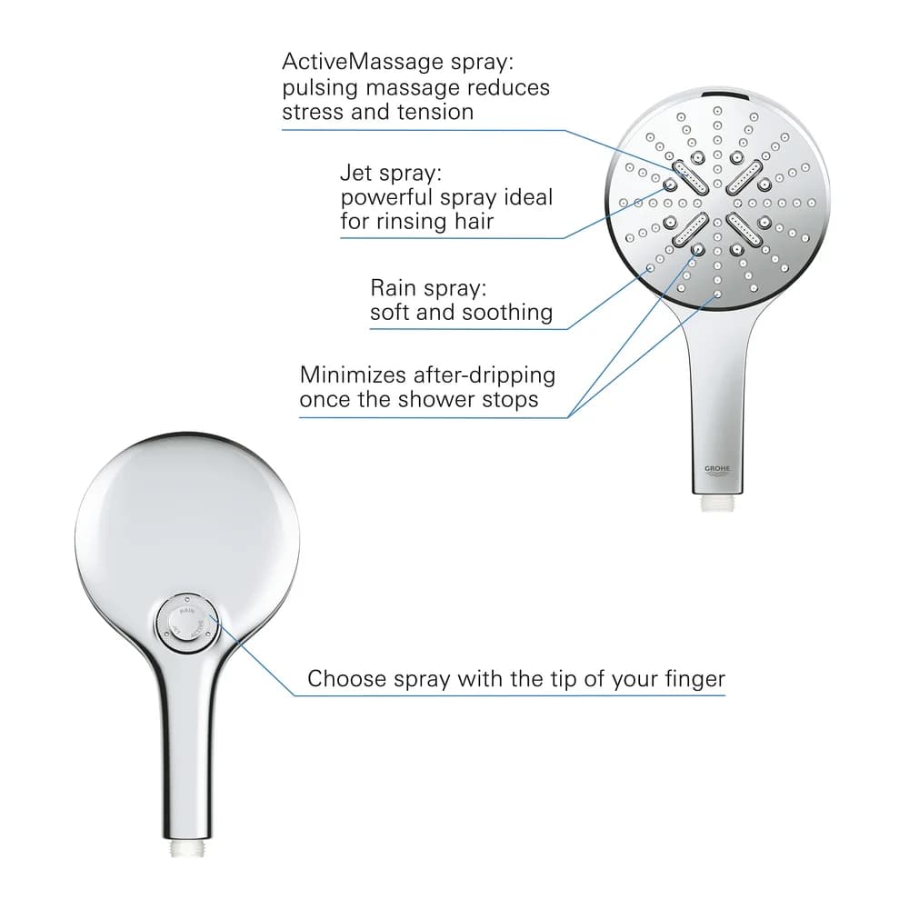Grohe Handbr RAINSHOWER SMARTACTIVE 130