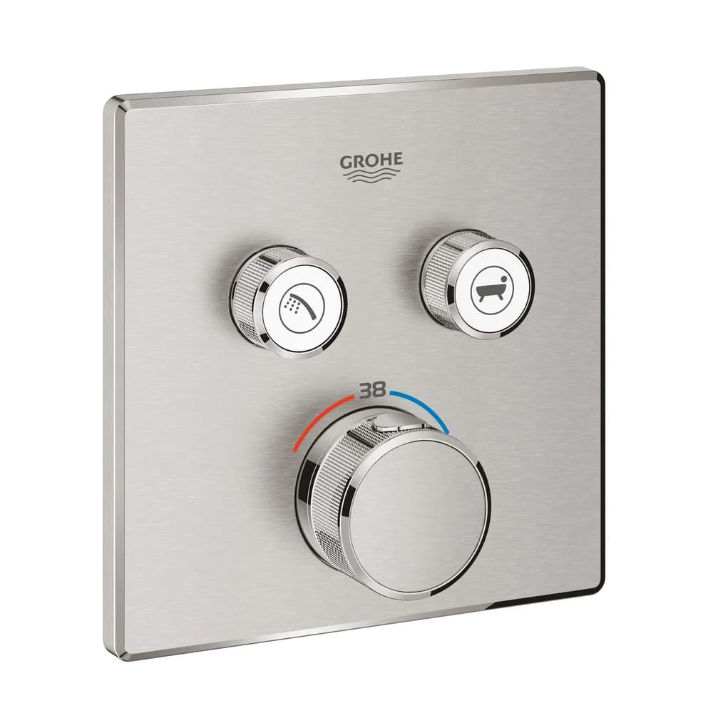 GROHE Grohtherm SmartControl, Stahl, 1 Stück(e) - Silber