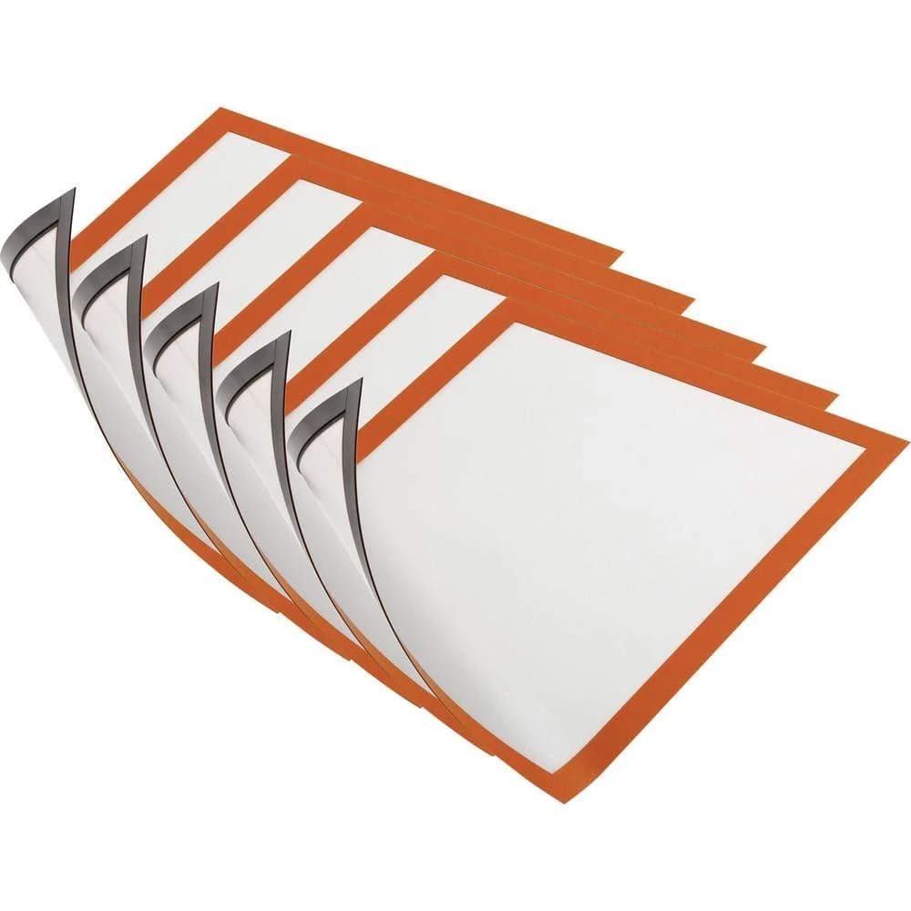 VARIO Inforahmen A4, 5 Stk. orange