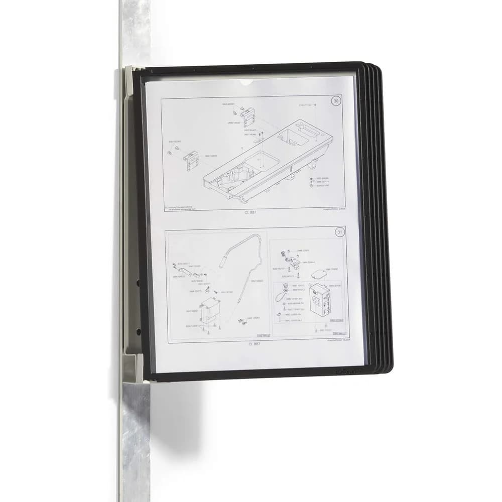 DURABLE Wand-Sichttafelsystem DIN A4