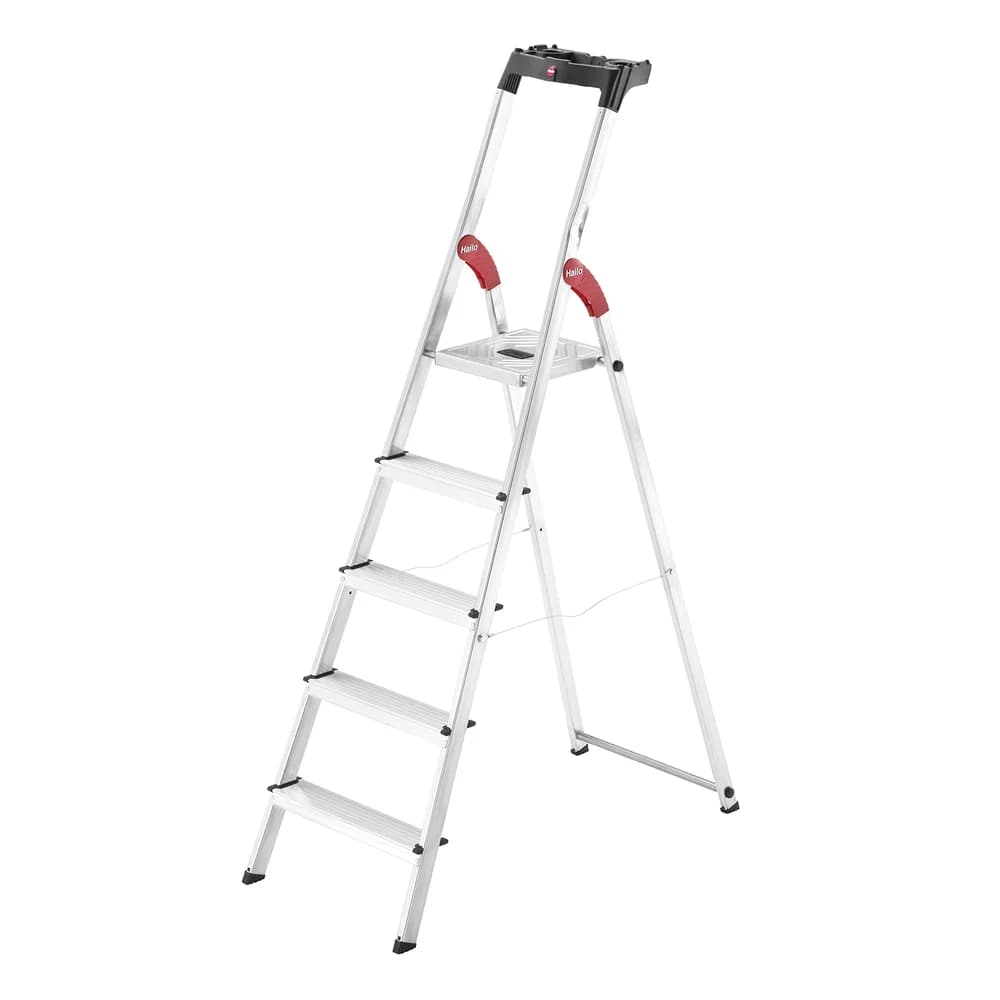Hailo L60 Standardline Stehleiter 5 Stufen