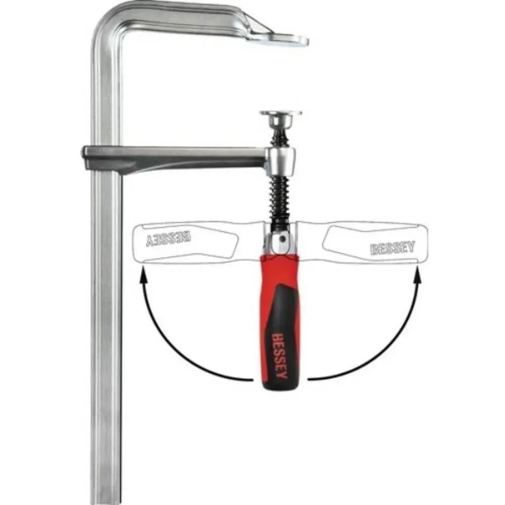 BESSEY Ganzstahl-Schraubzwinge GZ30-12KG