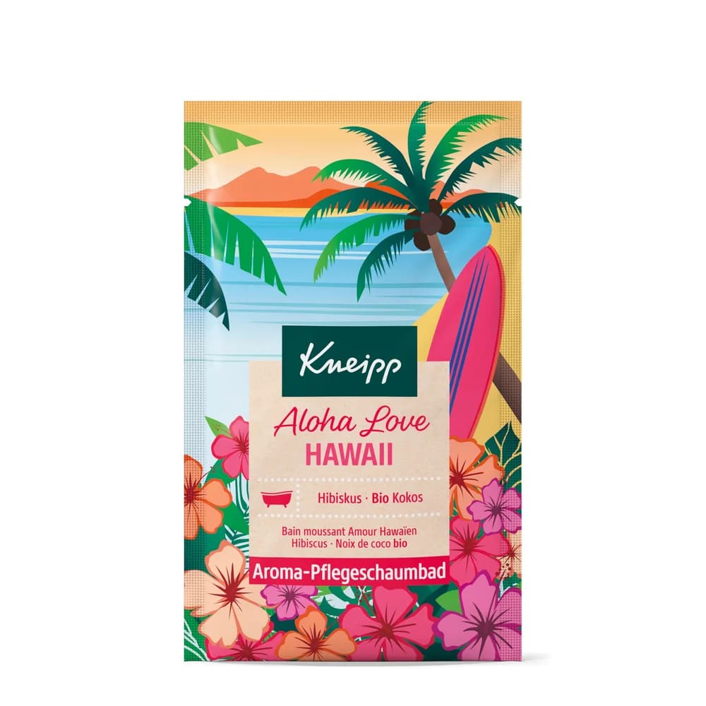 Kneipp Aroma-Pflegeschaumbad Aloha Love Hawaii