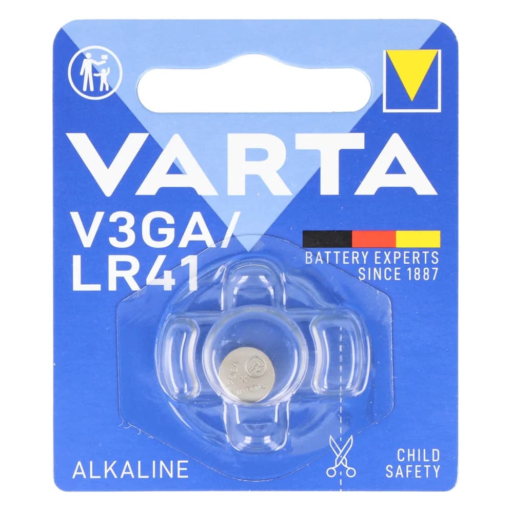 Varta Knopfzelle »V3GA/LR41« 1,5 V