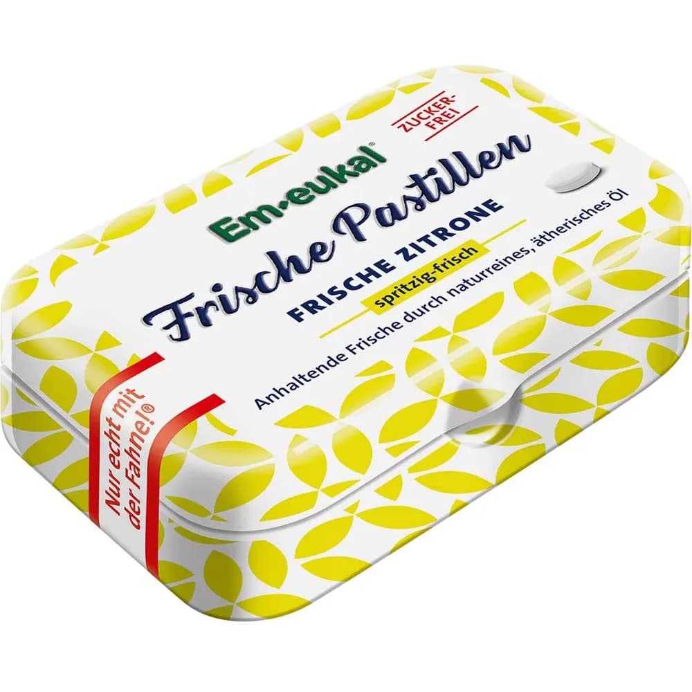 Em Eukal Frische Pastillen Zitrone zuckerfrei